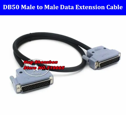 

SCSI HDB50pin male to male extension cable DB50 50pin data power cable 0.5M/1.5M/3M/5M