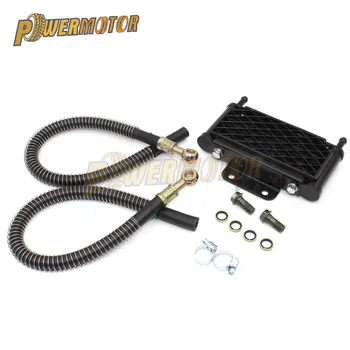 

Motor Oil Cooling Cooler Radiator for 50 70 90 110 125 Horizontal Engine Chinese Dirt Pit Monkey Bike ATV Motorcycle KAYO APOLLO
