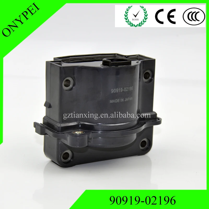 90919 02196 02139 мкФ 40 т катушки зажигания для Toyota Celica Corolla 1990 1992 1.6L 4AFE UF40T|Катушка
