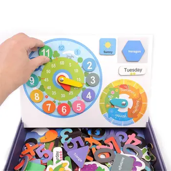 

Magnetic Letters Uppercase Lowercase Foam Alphabet ABC Magnets for Fridge Refrigerator Educational Toys Set