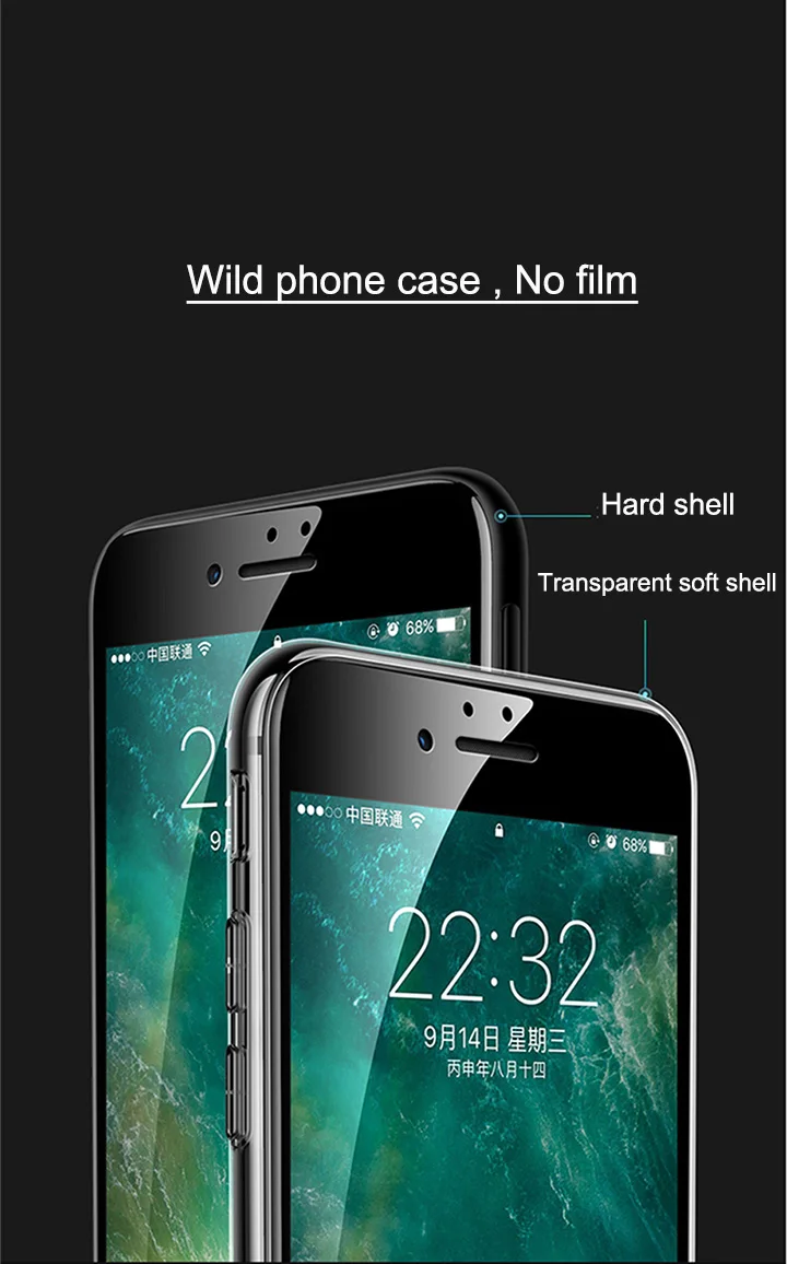 3 шт Полное покрытие экрана протектор для iPhone 6 7 8 6S Plus закаленное стекло на iPhone X XR XS MAX Защитная стеклянная пленка
