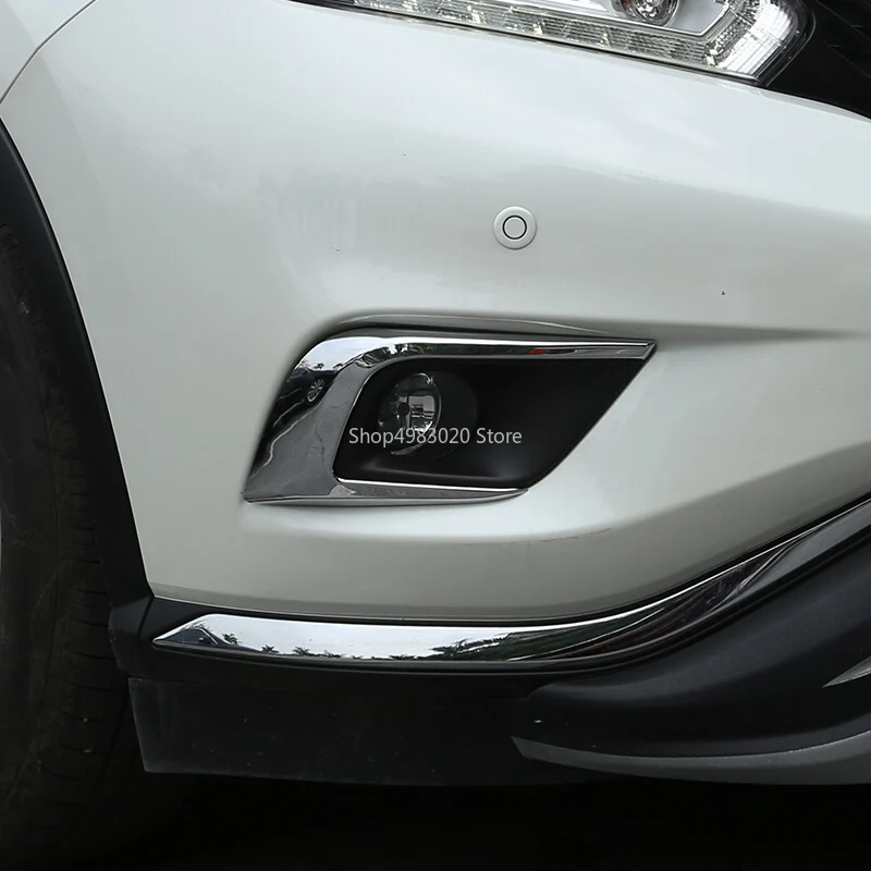 Для Nissan Murano,,,, автомобильный Головной фонарь, передний противотуманный светильник, рамка для лампы, стильный АБС хромированный чехол, аксессуары для отделки