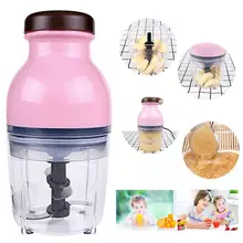 Портативная многофункциональная электрическая мясорубка для домашнего сока для детского питания