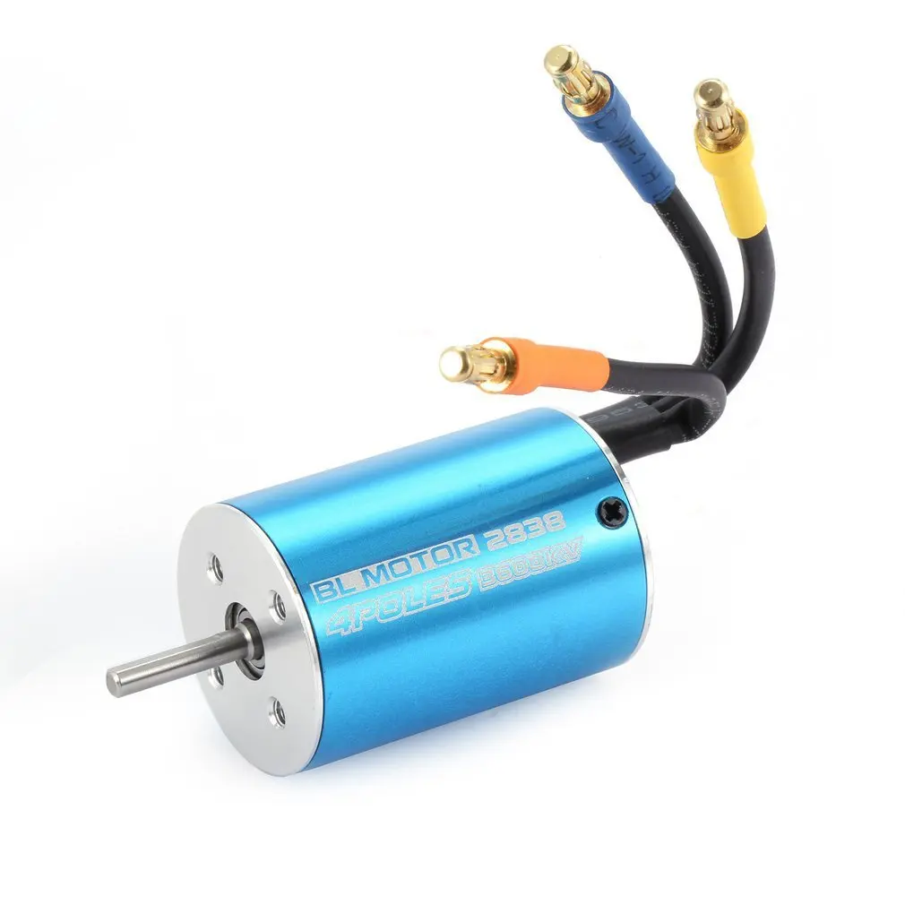 Бессенсорный бесщеточный двигатель SURPASS HOBBY 2838 3600KV с бесщеточным Мотором 35A