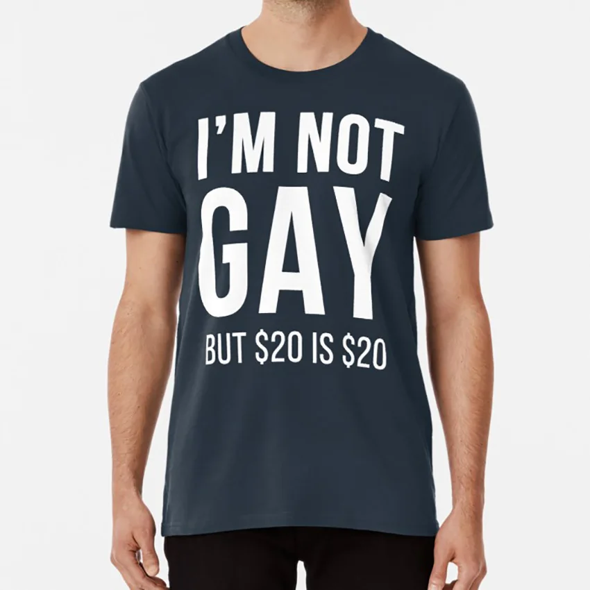 Я не геев но футболка с забавным юмором Meme для черного Интернет гика уродливой и