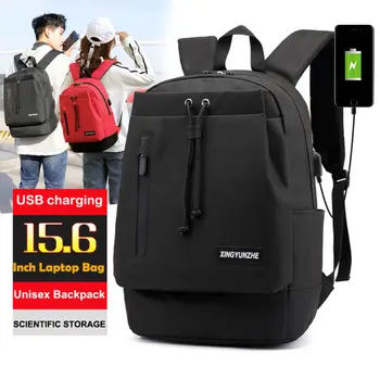 

Women USB Charging Backpack School Travel Rucksack Laptop Satchel Shoulder Bags