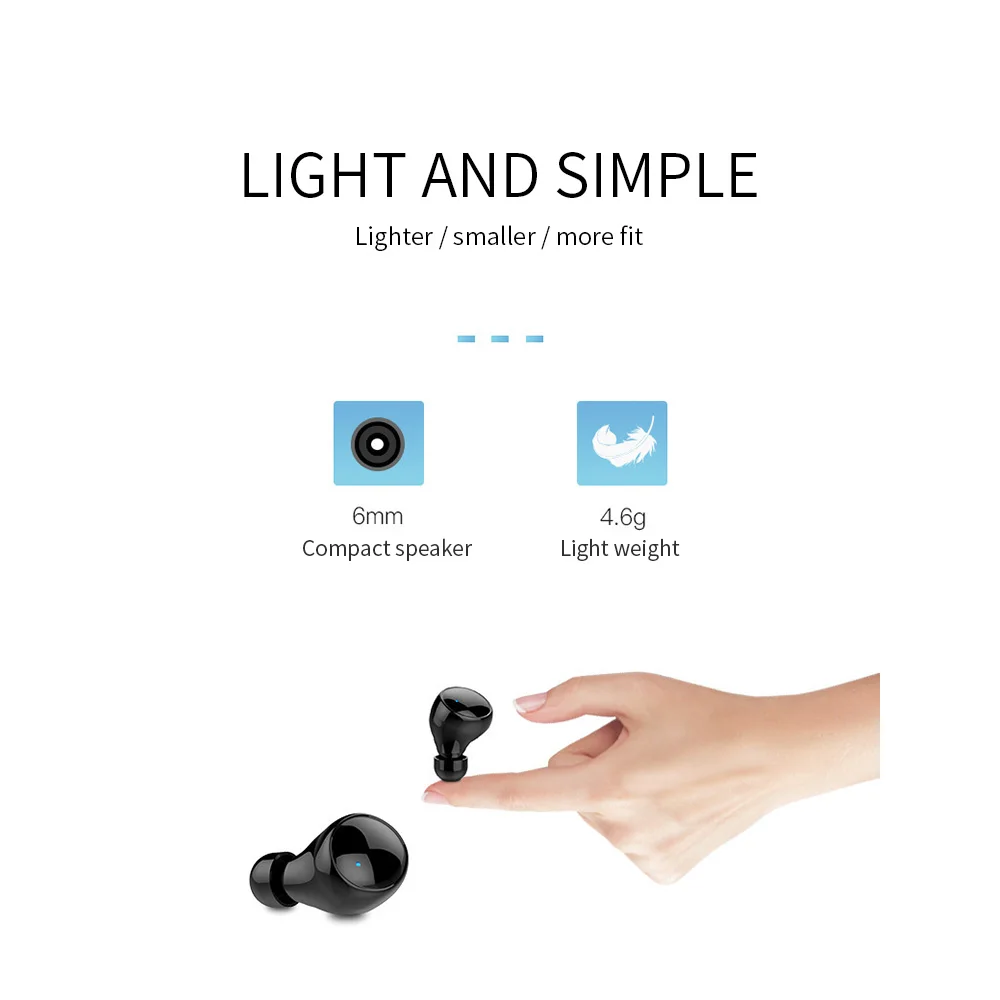 TWS C5 IPX8, беспроводные наушники Bluetooth 5,0, водонепроницаемые, для плавания, настоящие наушники, сенсорное управление, шумоподавление, гарнитура