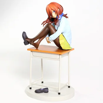 

Anime The Quintessential Quintuplets Nakano Miku Action Figure 1/8 scale painted figure Nakano Miku PVC figure Toy Collection