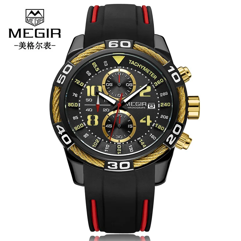 

[Wechat Business New Products | Cool Fashion Multi-functional Chronograph Quartz Waterproof Men's Watch] This Paragraph Very Hav