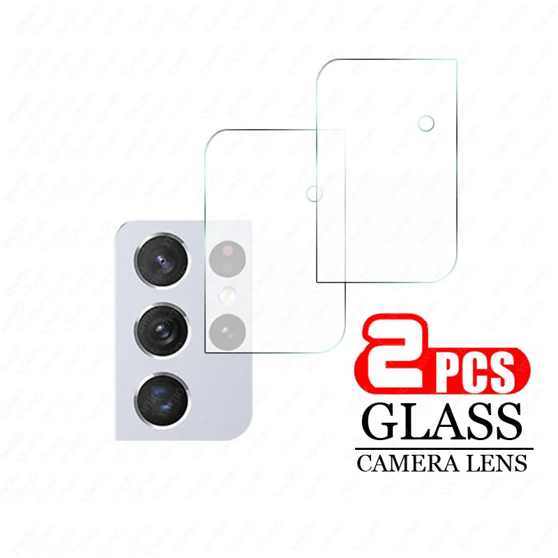 2 Pezzi Di Vetro Temperato Per Samsung Galaxy S21 Ultra Glass Camera Lens Pellicola Protettiva Per Vetri S20 Fe Plus