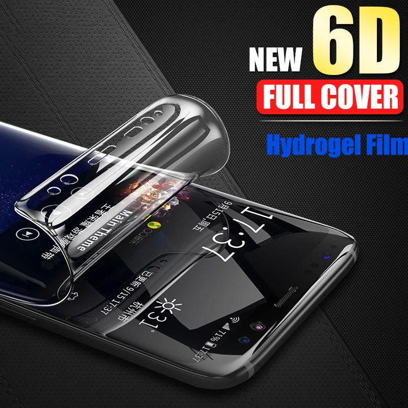 6D полное покрытие мягкая Гидрогелевая пленка для Xiao mi Red mi 6Pro 6A 5Plus 4X S2 Note 5 4 Pro Global mi 8 SE 8Explore ore Защитная пленка для экрана