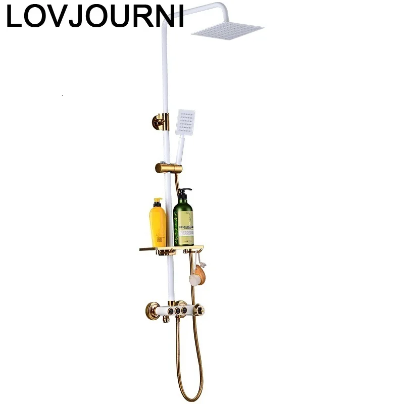 Doccia Salle Bain черный Электрический Choveiro панель Colonne De Douche Torneira Lavabo Ducha Chuveiro Do Banheiro