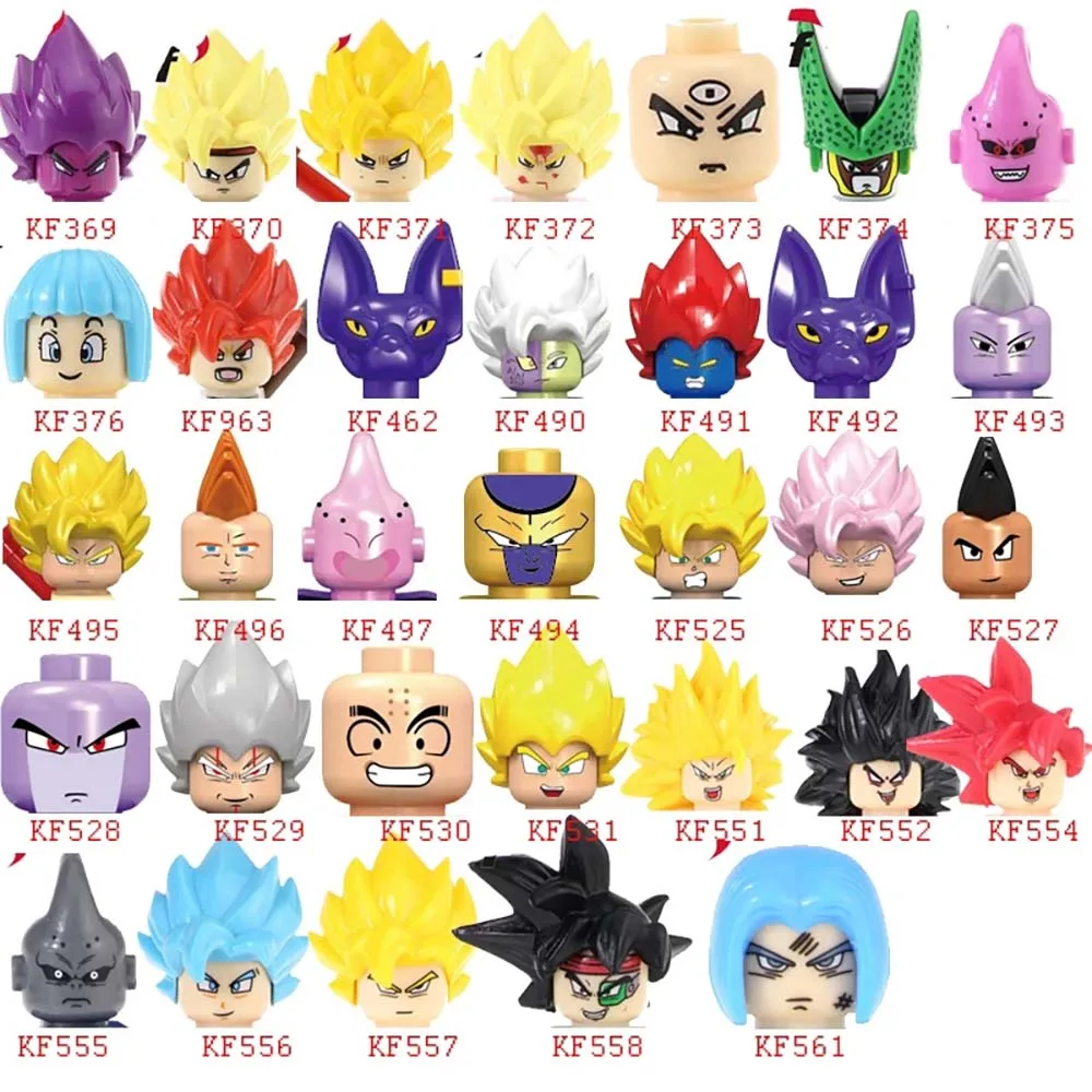 Japanese Classic Anime Dragon Buliding Blocks Cartoon Brick Figure Educational Kid Toy Children Gift KF6030 KF6036 KF6040 KF6042 | Игрушки и