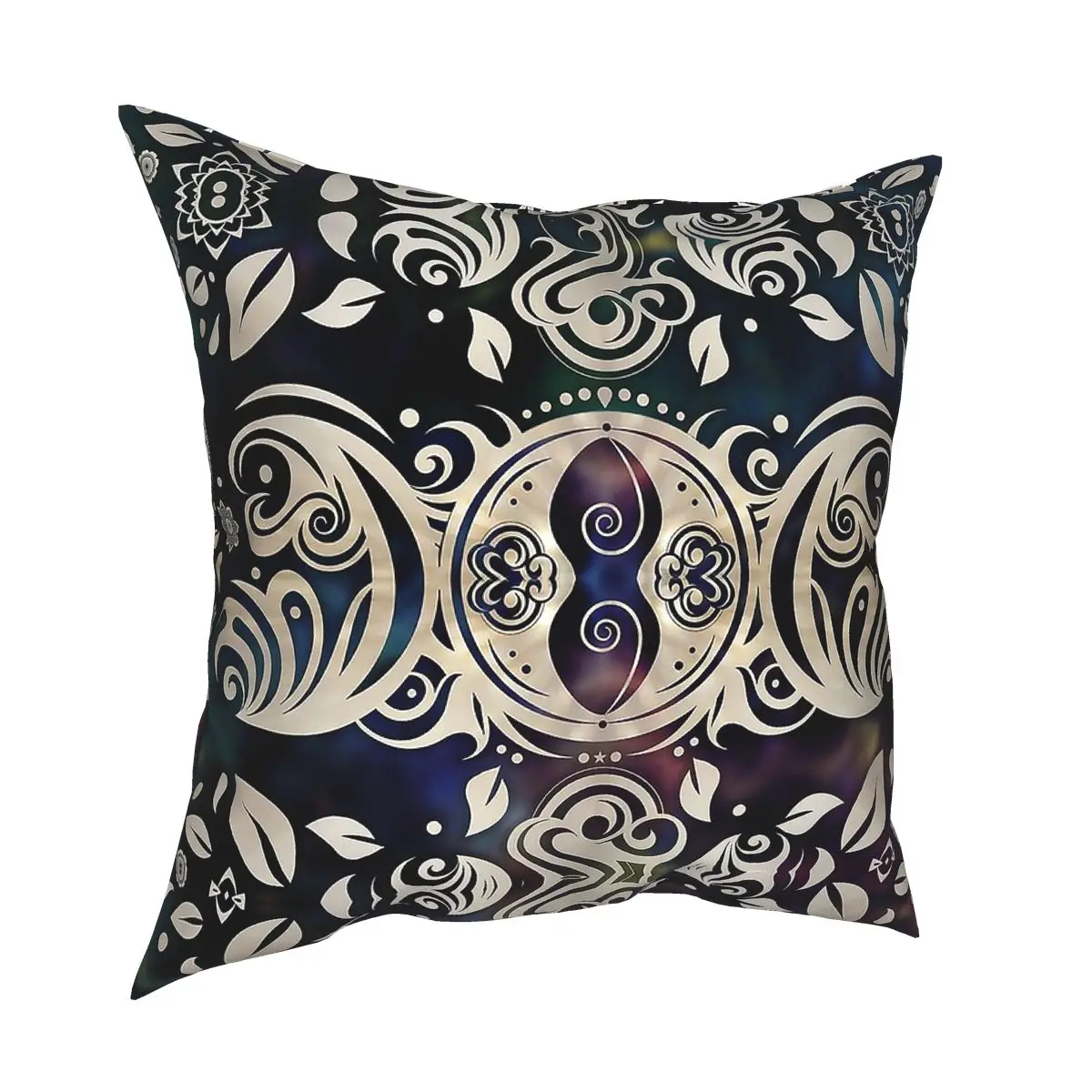 Triple Moon Goddess Moonlight Square Pillow Case Polyester Throw Pentagram Pagan Wiccan Casual Pillowcover Home Decor | Дом и сад