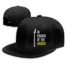 Ответственным за без помех наслаждаться любимой музыкой мужские Snapback Flat Bill Бейсбол Кепки регулируемые черные хип-хоп