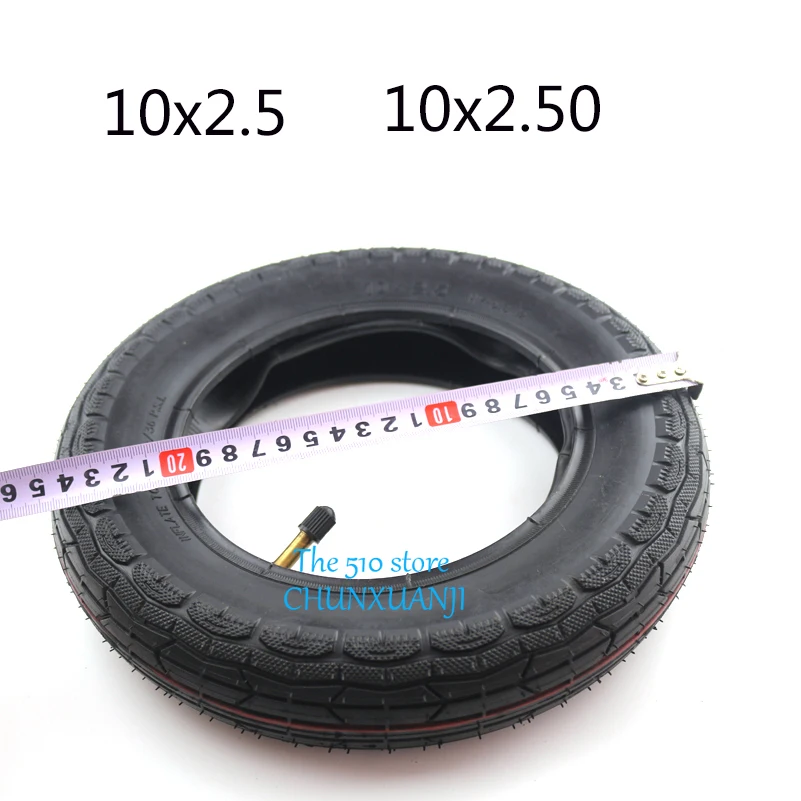 Lightning Shipping 10x2,50 inne и наружные шины 10 дюймов трубчатые шины для электрического скутера балансировочный Ховерборд/самобалансирующийся умный баланс