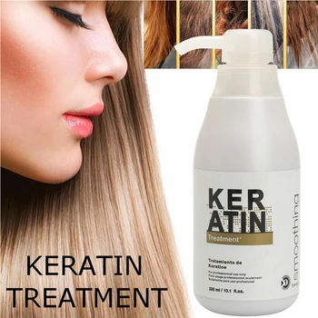 

Brazilian Keratin Hair Treatment 300ML Formalin 5% Straightener And Treatment For Damaged Hair Hair Care Hair Treatment