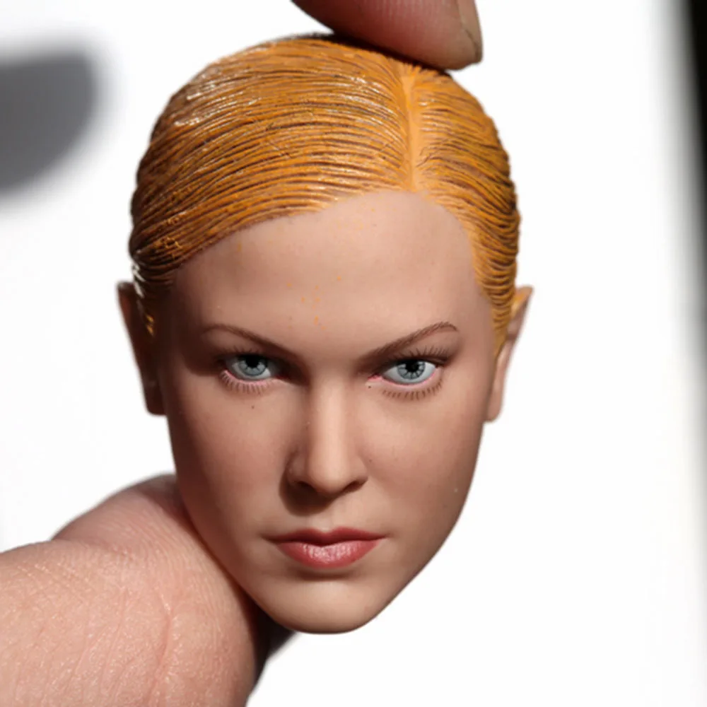 

MA013 1/6 Scale Female Figure Accessory Terminator T-X Head Sculpt Carved Accessory Model for 12" Action Figure Body DIY
