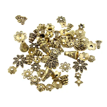 

100g/pack Tool Mixed Zinc Alloy Crafts Hanging DIY Bead Cap Pendant Jewelry Charming Handcraft Accessory End Garment Mini