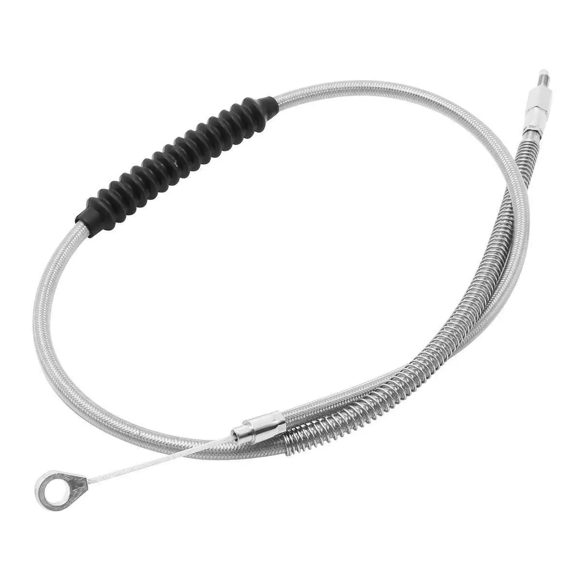 Motorcycle 120cm Braided Clutch Cable For Harley Street Glide FLHX Road King FLHR 08-13 09 10 11 12