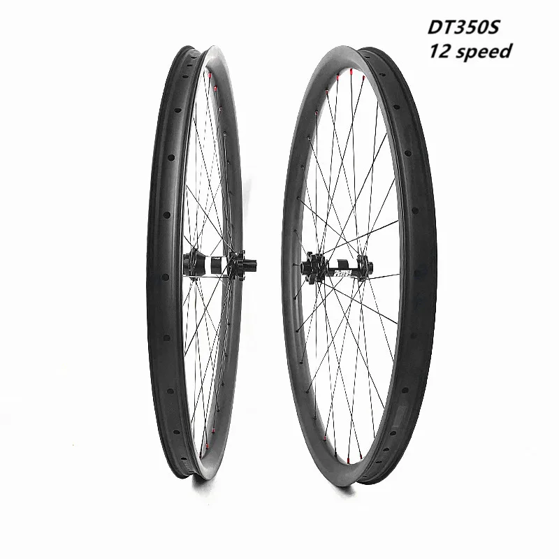 Lightweight 29er disc mtb wheels Asymmetry 30x25mm DT350S 12 speed boost 110x15 148x12 pillar1420 tubeless bicycle wheels 1310g