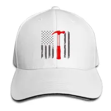 Унисекс американский флаг молоток Мода Бейсболка с козырьком кепки для путешествий/спорта