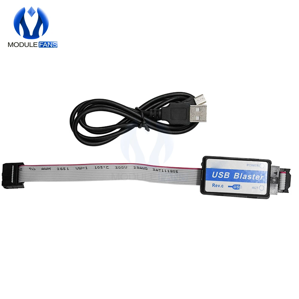 Mini Usb Blaster Cable For CPLD FPGA NIOS JTAG Programmer Support
