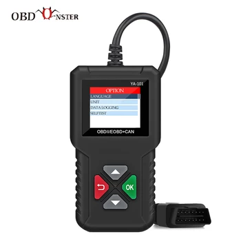 

Car Diagnostic Tool Full OBD2 Scanner OBDII Code Reader Free Update Erase Engine Check Light for Auto