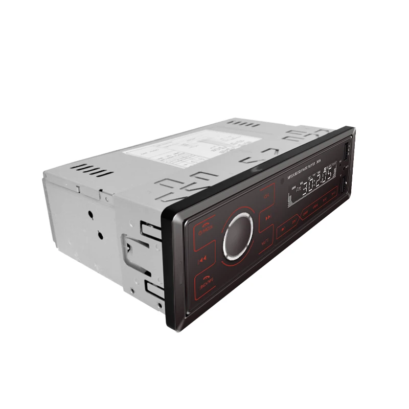 FM радио SD карта U диск сенсорный экран кнопка с 2.1a зарядка двойной USB плеер один шпиндель Автомобильный MP3 плеер