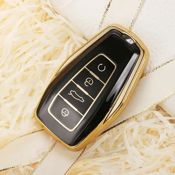 Cover per chiave/telecomando per Geely Coolray X6 Emgrand Global Hawk GX7 accessori remoti portachiavi auto-Styling - Portachiavi per auto portachiavi custodia Shell Set per Geely Coolray X6 Emgrand Global Hawk GX7
