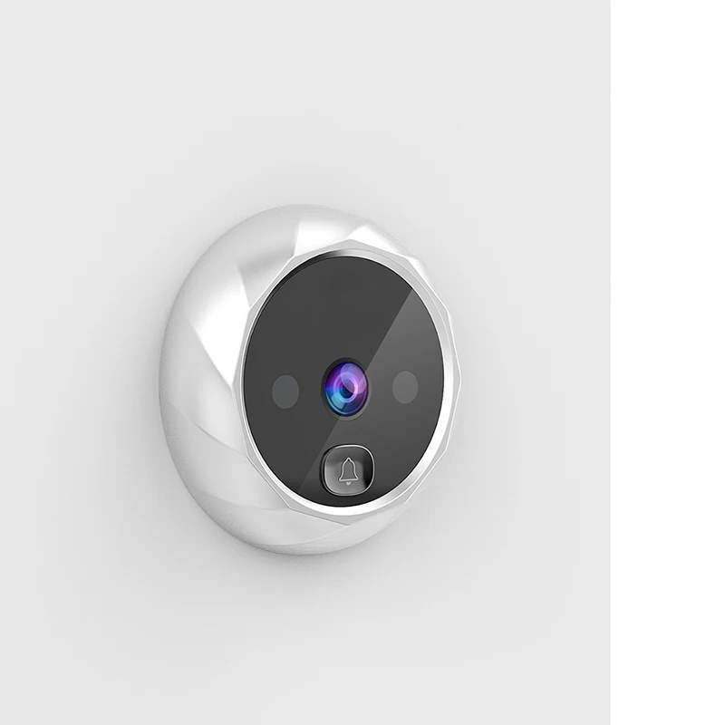 

Electronic Door Bell Viewer 2.8 Inch Screen IR Night Vision Door Peephole Camera Bell OD889