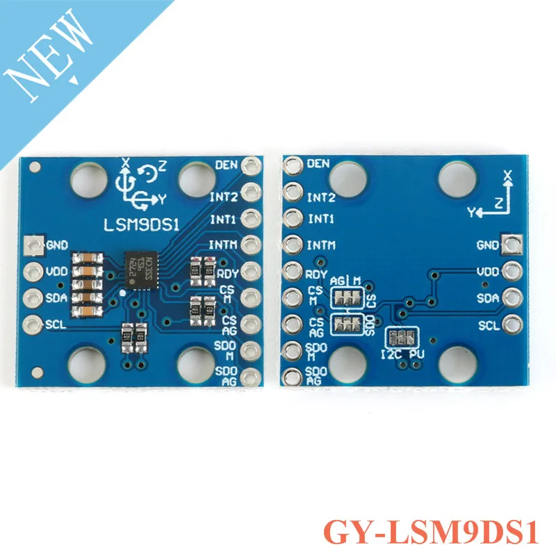 LSM9DS1 модуль датчика 9-axis 9 axis IMU акселерометр гироскоп магнитометр GY-LSM9DS1 GY IEC SPI для
