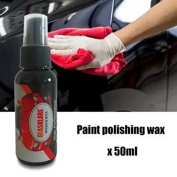 

New 50 Ml Magic Ca R Liquid Polishing Wax Scratch Remover Surface Repair Agent Paint Care Instant Illuminating With Towel #LR1