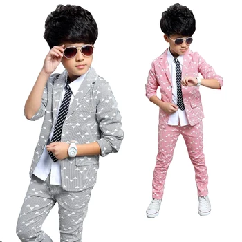 

formal suits for teenagers coat+pants clothing set 2 pieces birthday children 2020 autumn fall boys clothes 5 6 7 8 9 10 12 Year
