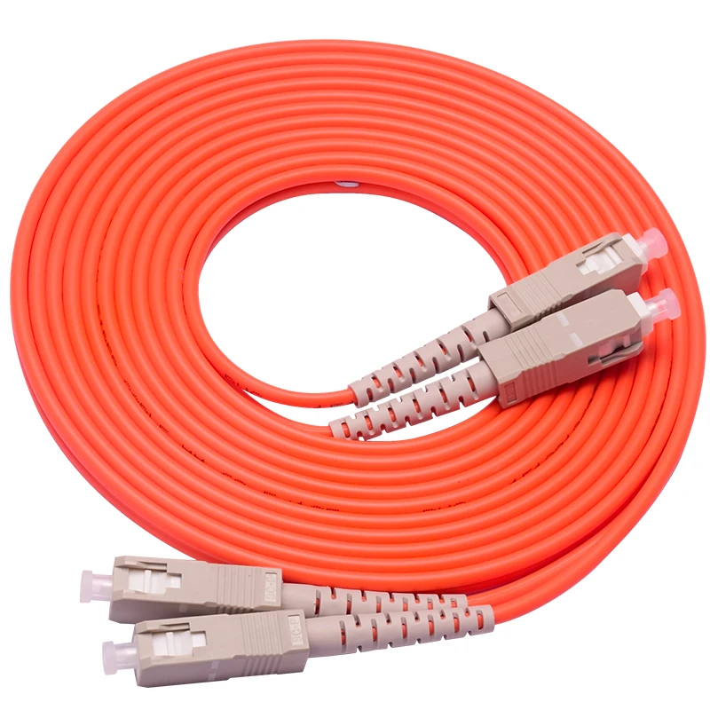 

10PCS Optical Fiber Jumper Patch Cord Cable,SC/UPC-SC/UPC,3.0mm Diameter,OM1 Multimode 62.5/125,Duplex