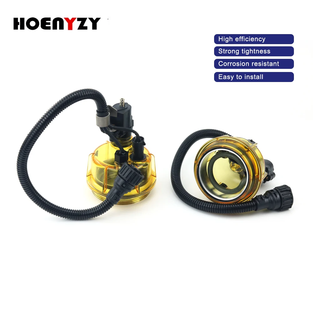 Oil Water Separator Cup Spare Parts Bowl For Commercial Vehicle Volvo Trucks VOE 20808386/20870050/20875073 Diesel Fuel Filter