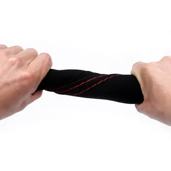 

Soft Steering Wheel Cover Wear-resisting 15 inch 38cm Anti-Slip Black Suede