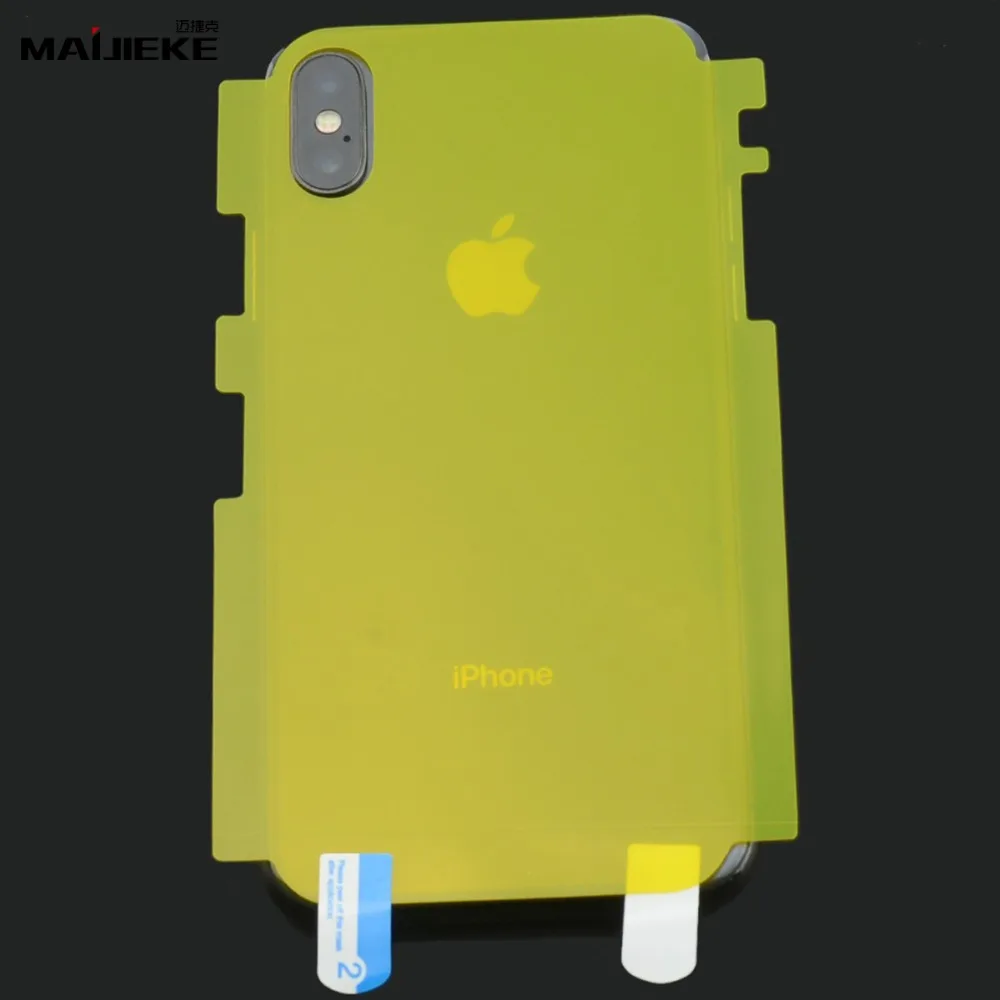 6D задняя защитная пленка для экрана для iPhone 11 Pro Max задняя защитная пленка из ТПУ для iPhone X Xs max Xr 8 7 6s 6 plus Гидрогелевая пленка