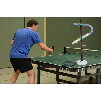 

Mini Family Table Tennis Robot Ping Pong Serve Machine Battery-powered Can Accommodate 15-20 Table Tennis With Free 5 Balls