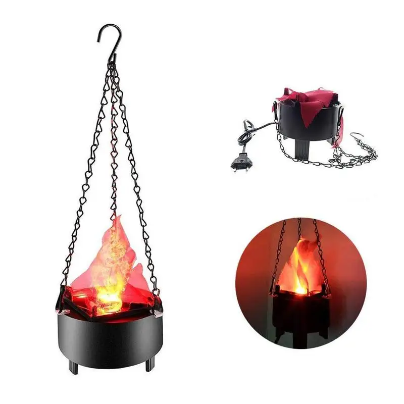 

Led Hanging Simulation Flame Light Halloween Decoration Campfire Electronic Fake Flame Light Bar Ktv Hanging Light Props