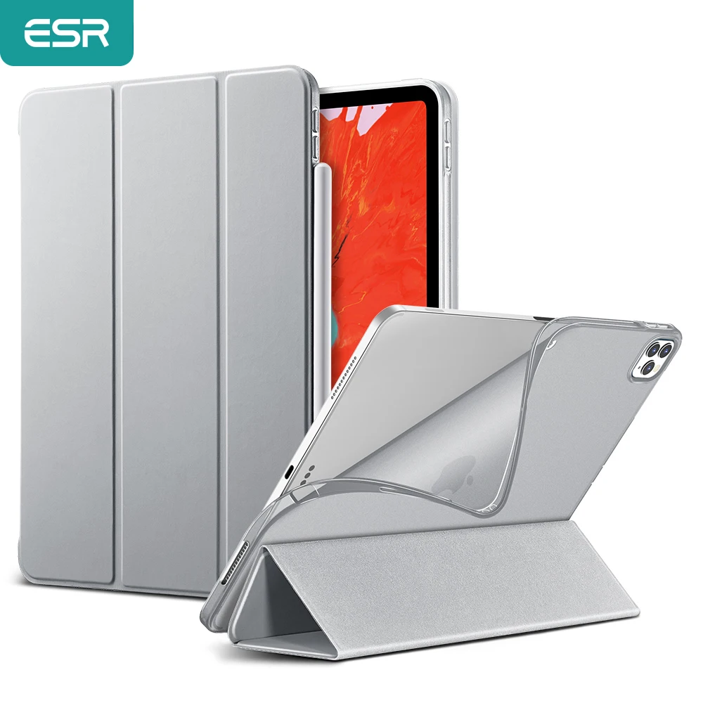 ESR чехол для iPad mini 6 2021 Pro 11 12 9 2020 Air 4 10 2 8 7 Gen мягкая задняя крышка Funda | Компьютеры и