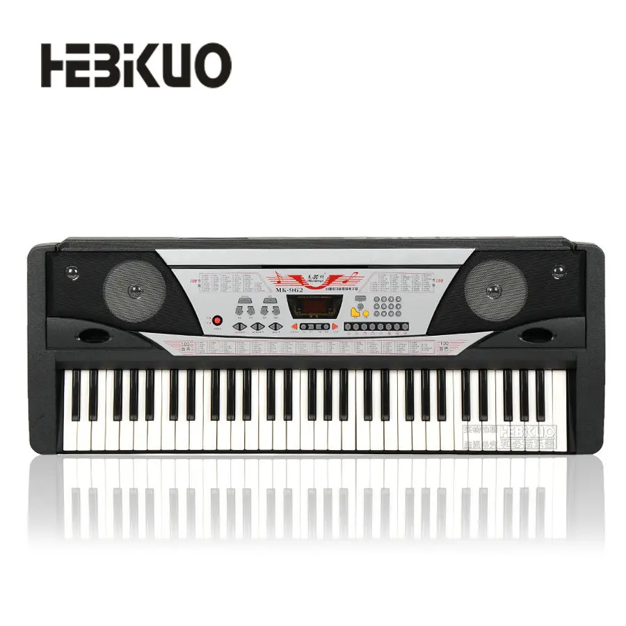 

MK-962 Metco 962 Electronic Keyboard 61 Key Multi-functional Teaching-Oriented Keyboard Instrument Wholesale English Version Pow