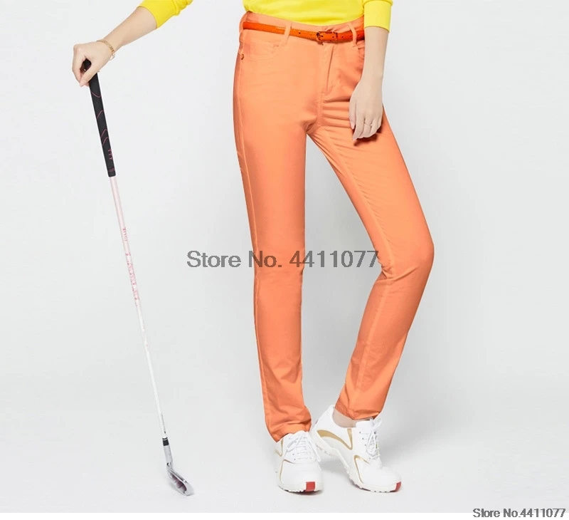 Женские Штаны Для Гольфа, брюки для гольфа, летняя женская тонкая спортивная одежда, легкие длинные штаны, спортивные гольфы, одежда D0674