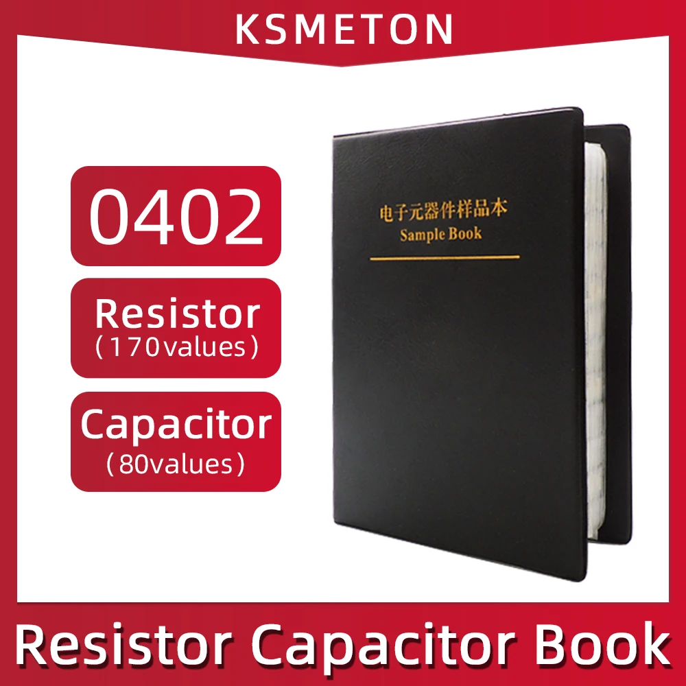0402 Chip Resistor Capacitor Mixed Book Resistor(0ω10mω)capacitor(0