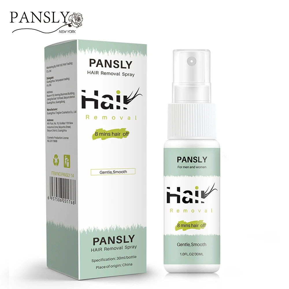Pansly 8 Mins Off Hair Removal Cream Face Body Pubic Hair Depilatory Beard Bikini Legs Armpit Painless Hair Removal Spray Hair Removal Cream Aliexpress