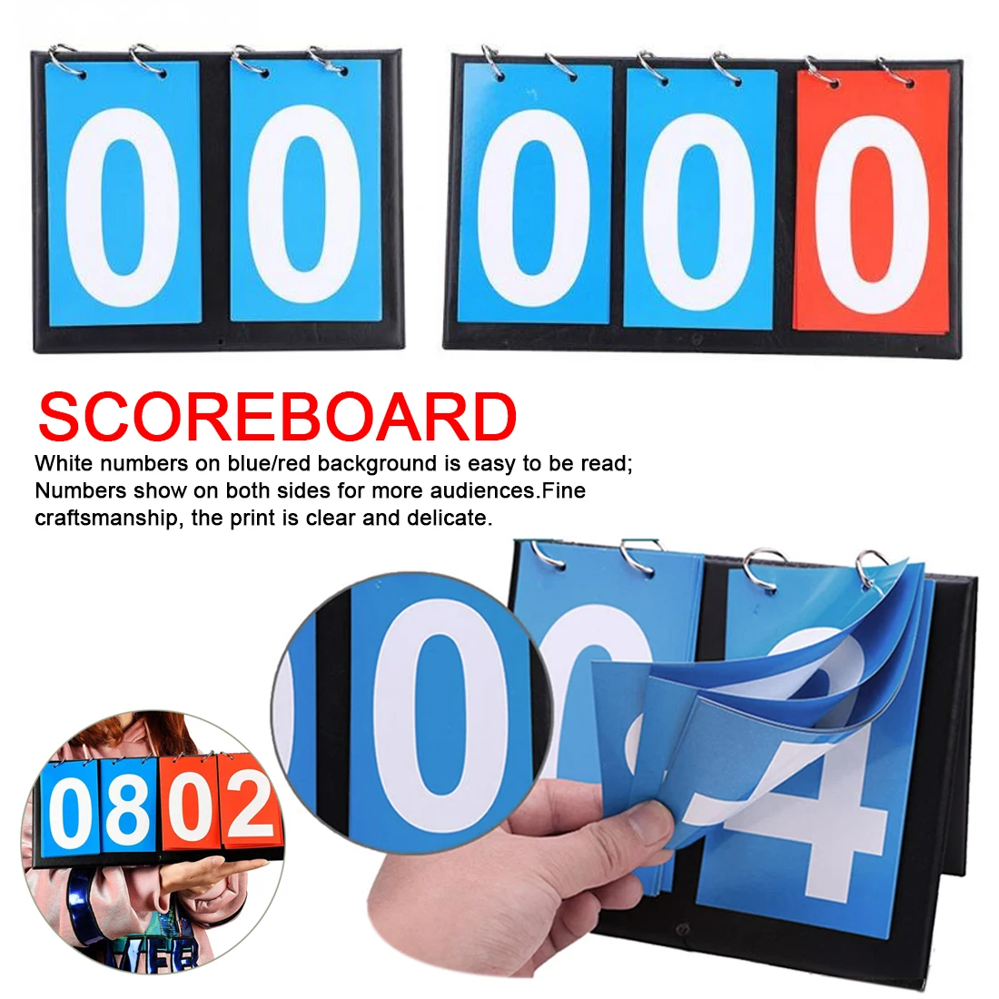 

Table Tennis Basketball Badminton Football Volley Scoreboard Digits Digital Scoreboard Sports Competition Scoreboard