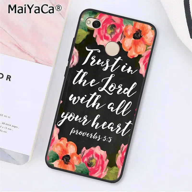 A14 MaiYaCa текстами и сюжетами из Библии и изображением Иисуса Христа Филиппийцам Иисус Христос чехол для телефона для Xiaomi mi5 6 A1 A2 Mi9 9SE mi8lite A2 Lite F1 Mix2 2S Max2 3 - Цвет: A14