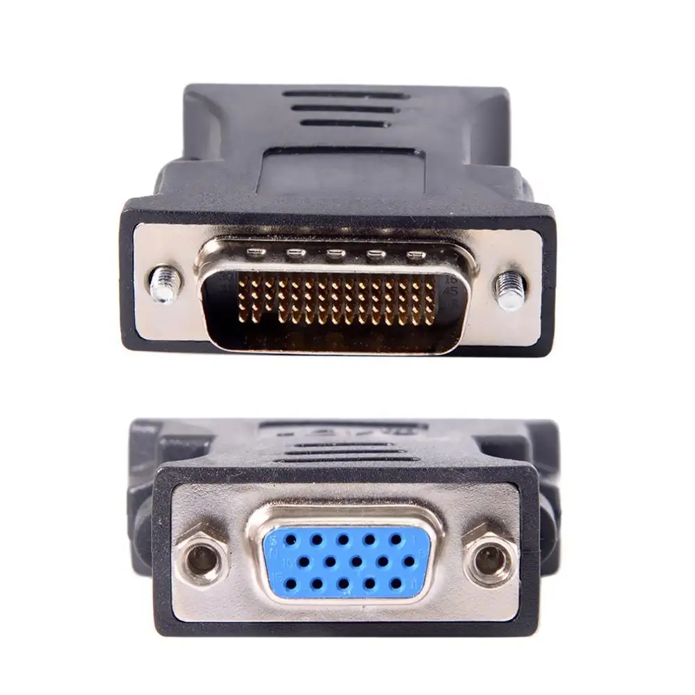 От 1 до 1 DMS-59 DMS59 59Pin DVI штекер до 1 порт VGA Женский видео Y сплиттер короткий кабель 1 шт. до 1 монитор