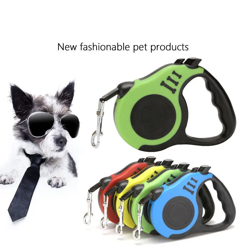 

3M/5M Retractable Dog Leash Automatic Flexible Dog Leash Dogs Cat Traction Rope Leashes For Small Medium Dogs Pet Products