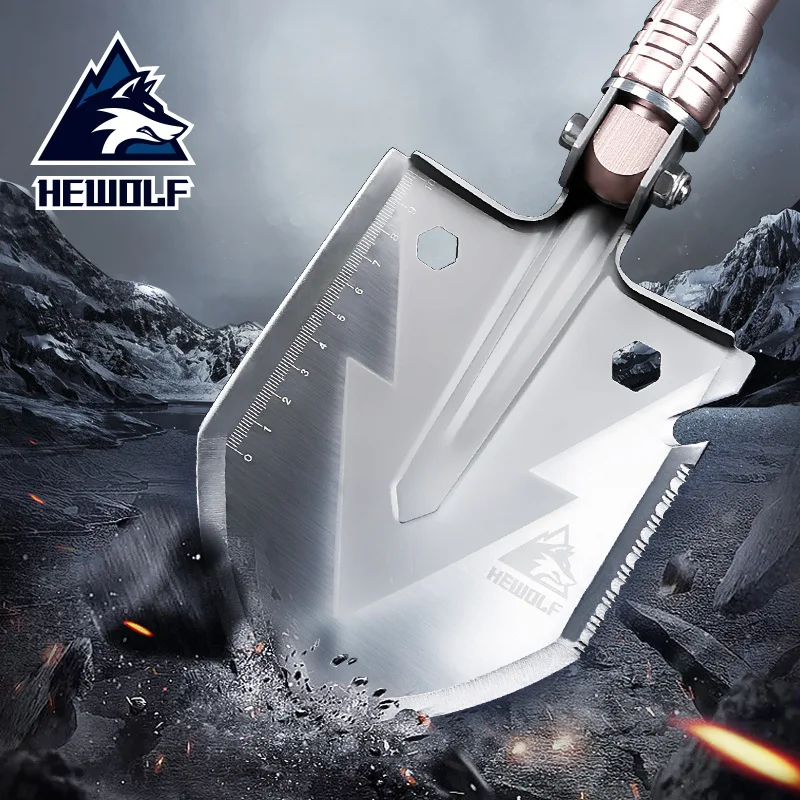 Уличная военная лопата Hewolf многофункциональное походное оборудование полевые